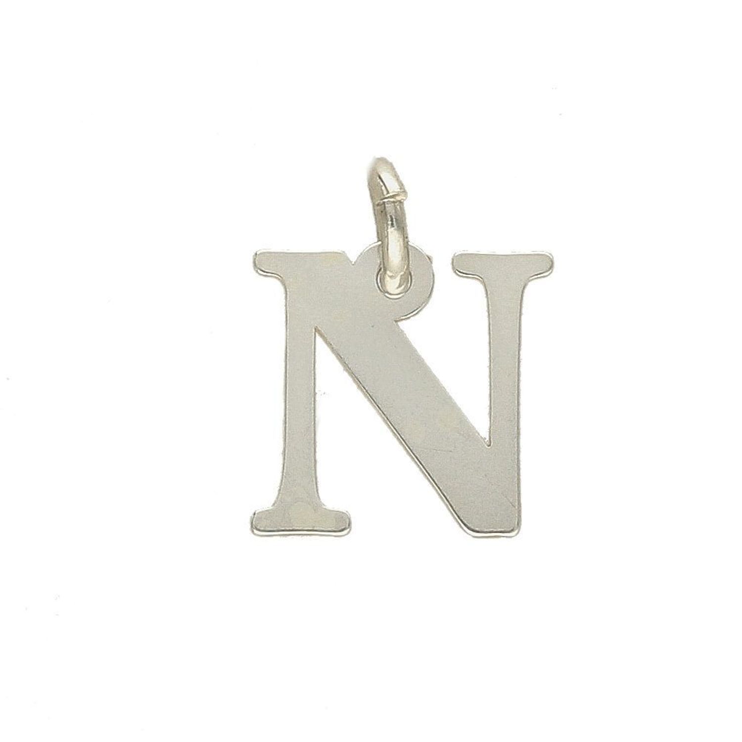 Srebrna zawieszka literka N 1cm, 925 DIA-ZAW-4611N-925.jpg