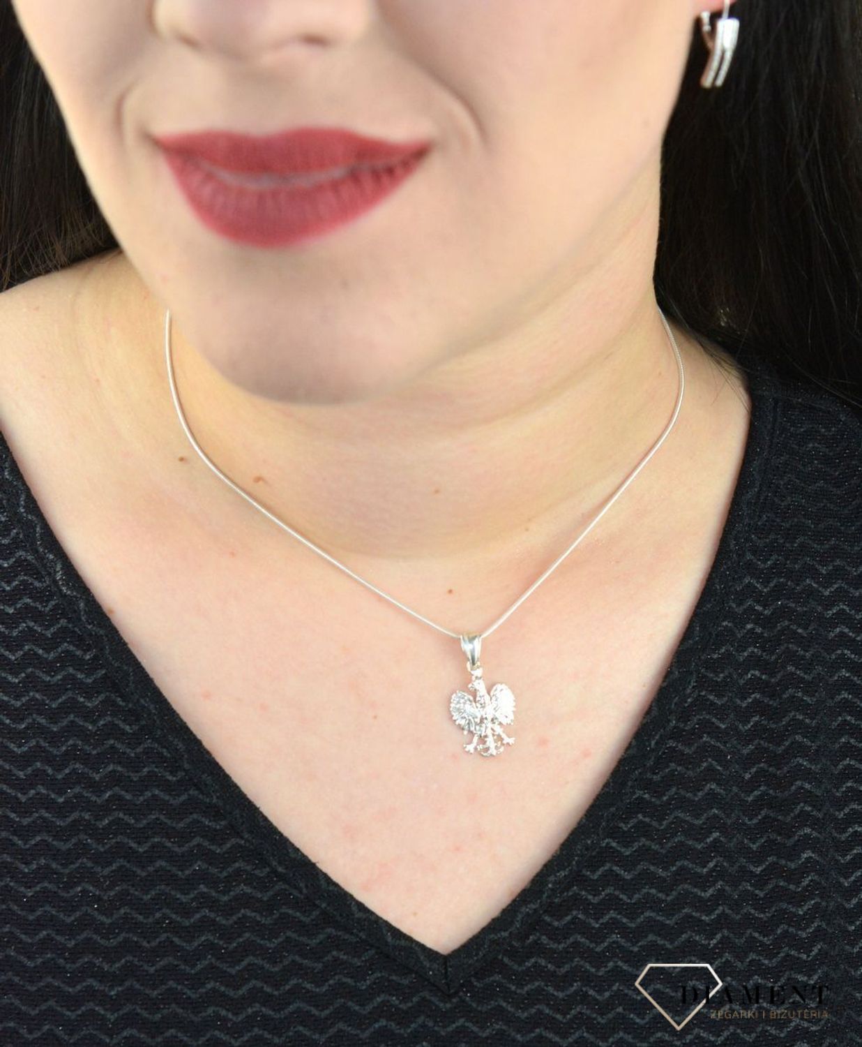 Srebrna zawieszka Orzełek DIA-ZAW-4622-925.jpg