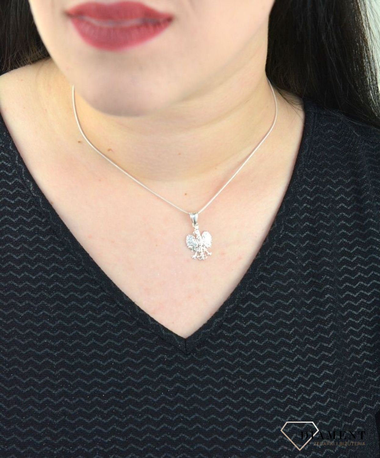 Srebrna zawieszka Orzełek DIA-ZAW-4622-925.jpg