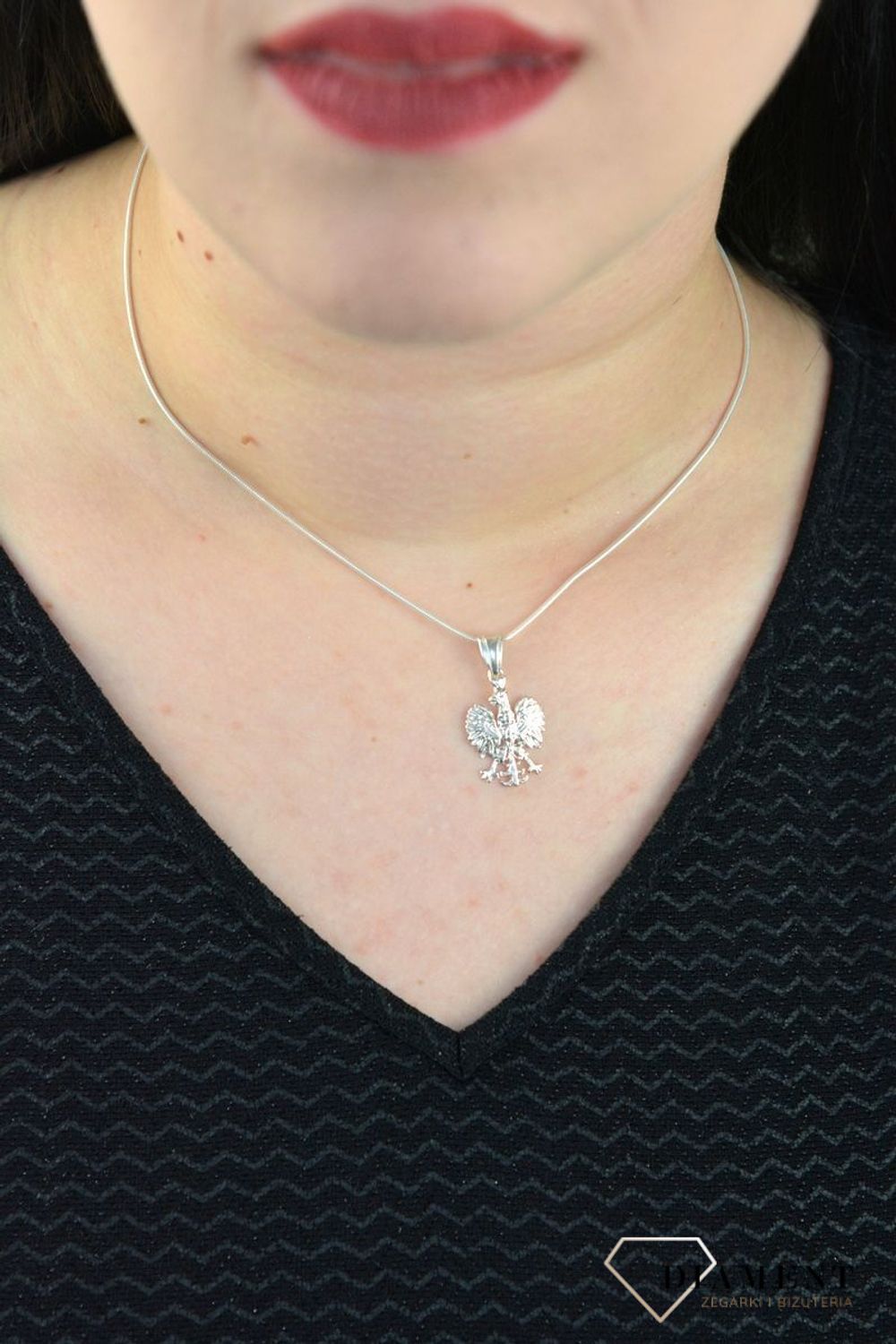 Srebrna zawieszka Orzełek DIA-ZAW-4622-925.jpg