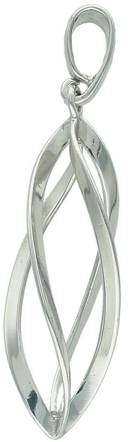 Elegancka srebrna zawieszka w kształcie skręconej łezki, wykonana z próby 925. Wymiary 5,5 cm x 1,6 cm, waga 4,40 g. Idealny dodatek do każdej stylizacji.1.jpg