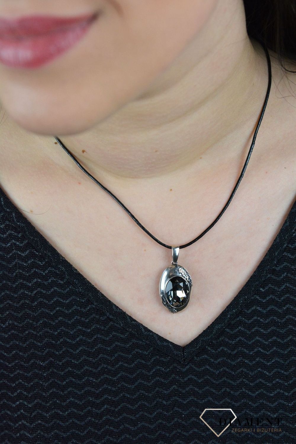 Zawieszka oksydowana  z cyrkonią DIA-ZAW-4836-925.jpg