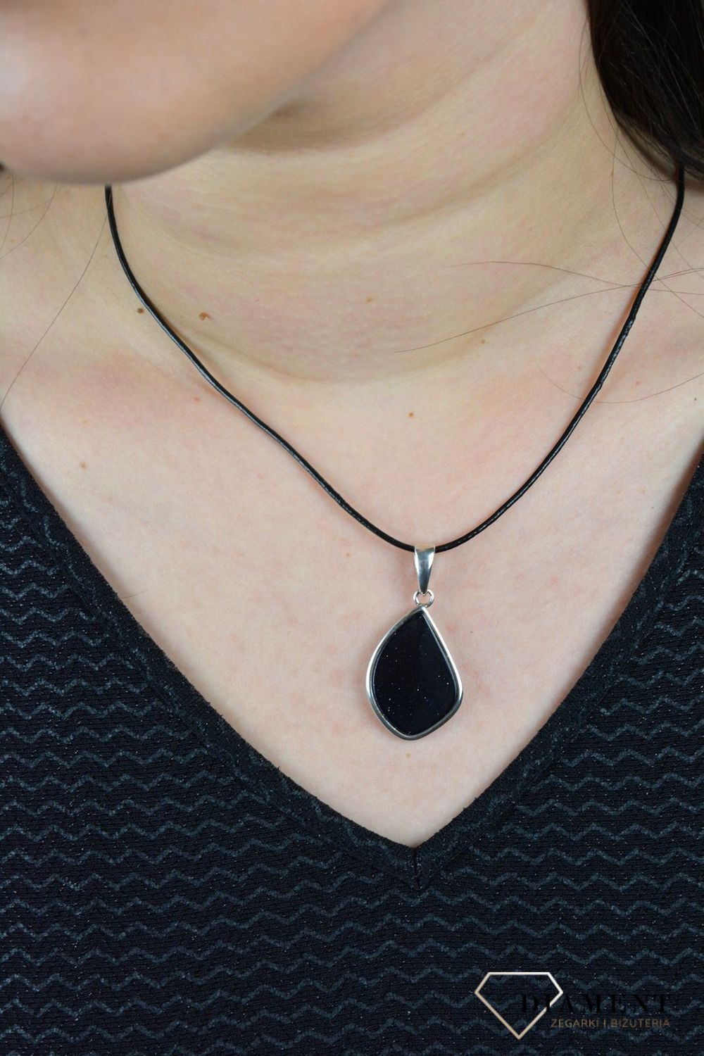 Zawieszka srebrna noc Kairu DIA-ZAW-4837-925.jpg