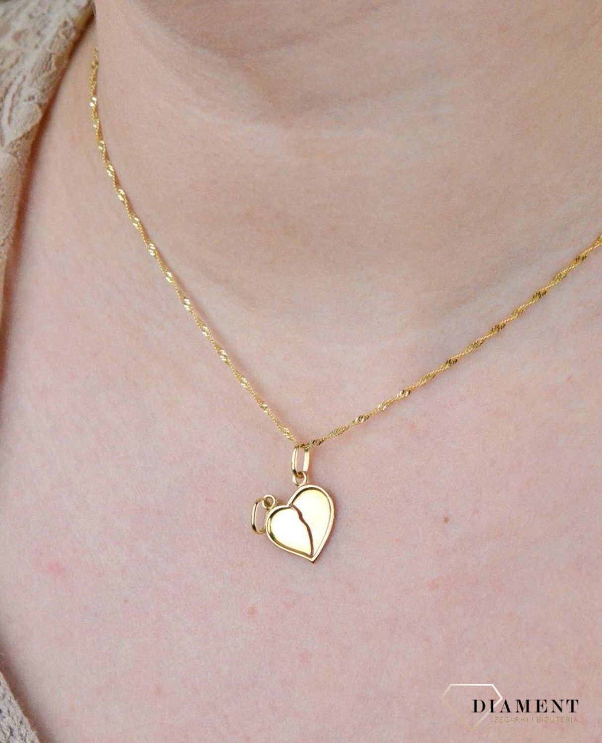 Zawieszka złota serce dwie połówki DIA-ZAW-5241-585.jpg