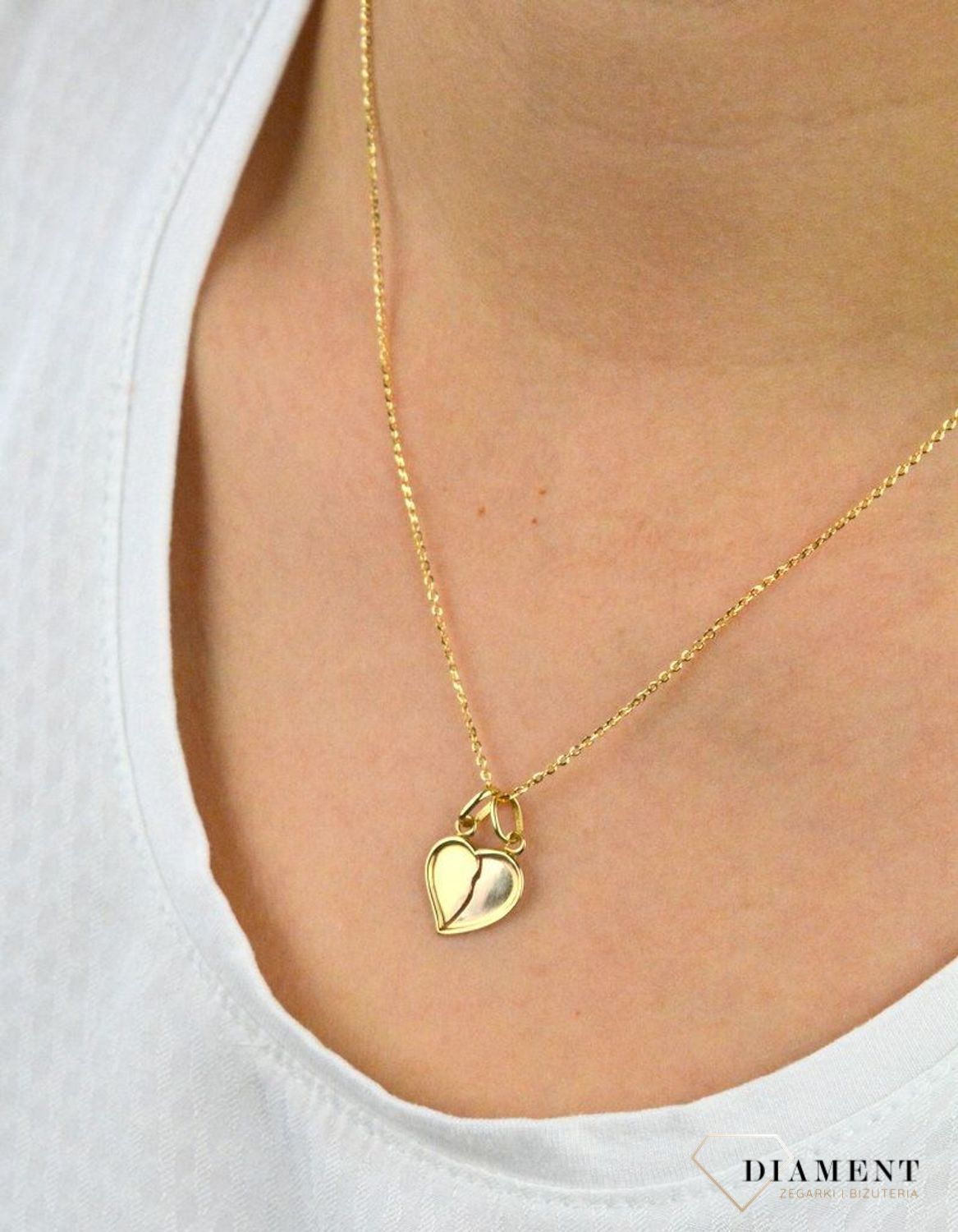 Zawieszka złota serce dwie połówki DIA-ZAW-5241-585.jpg