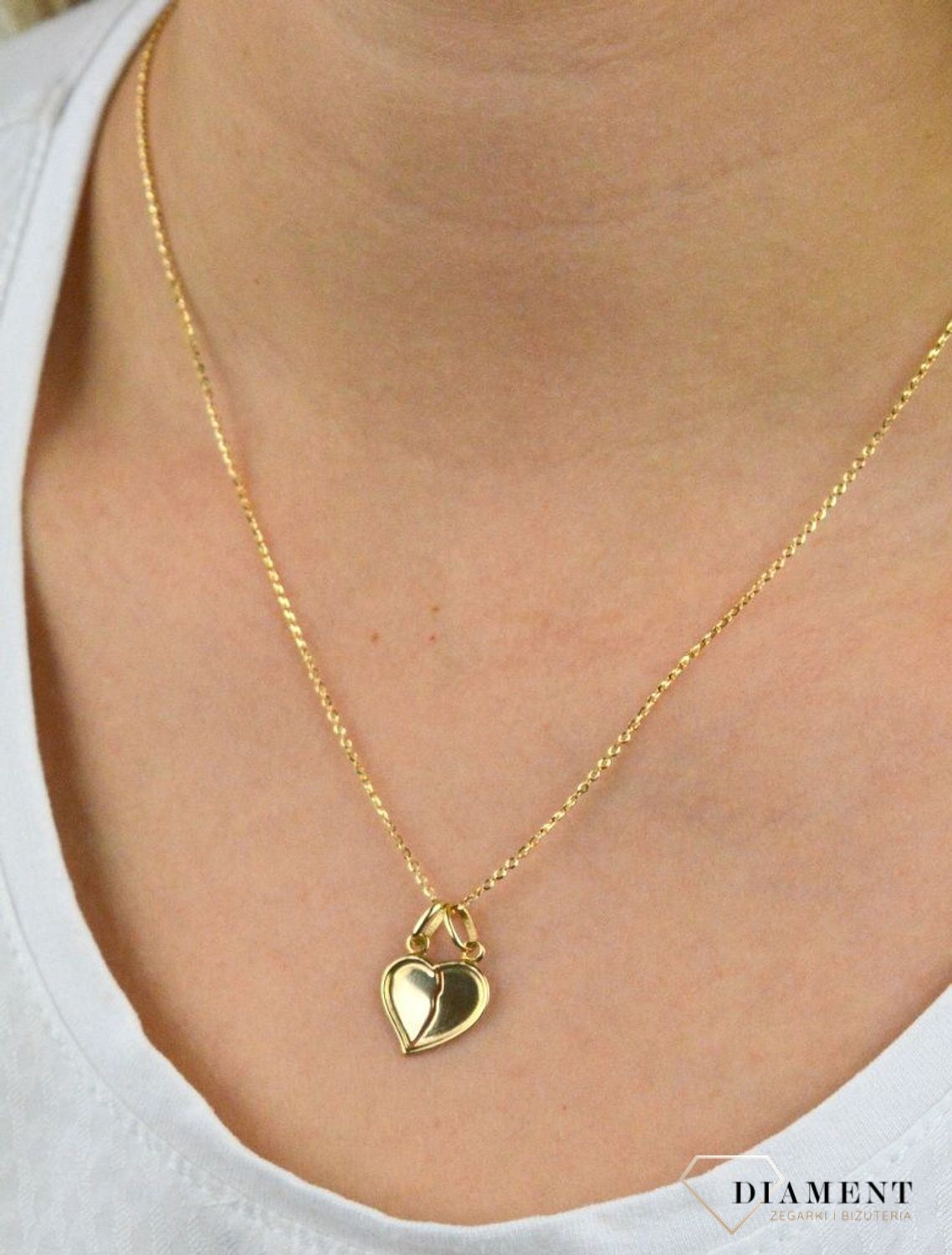 Zawieszka złota serce dwie połówki DIA-ZAW-5241-585.jpg