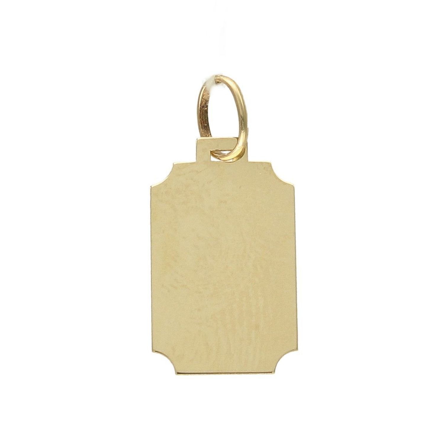 Złota zawieszka 'Minimalistyczny nieśmiertelnik ' DIA-ZAW-5245-585.jpg