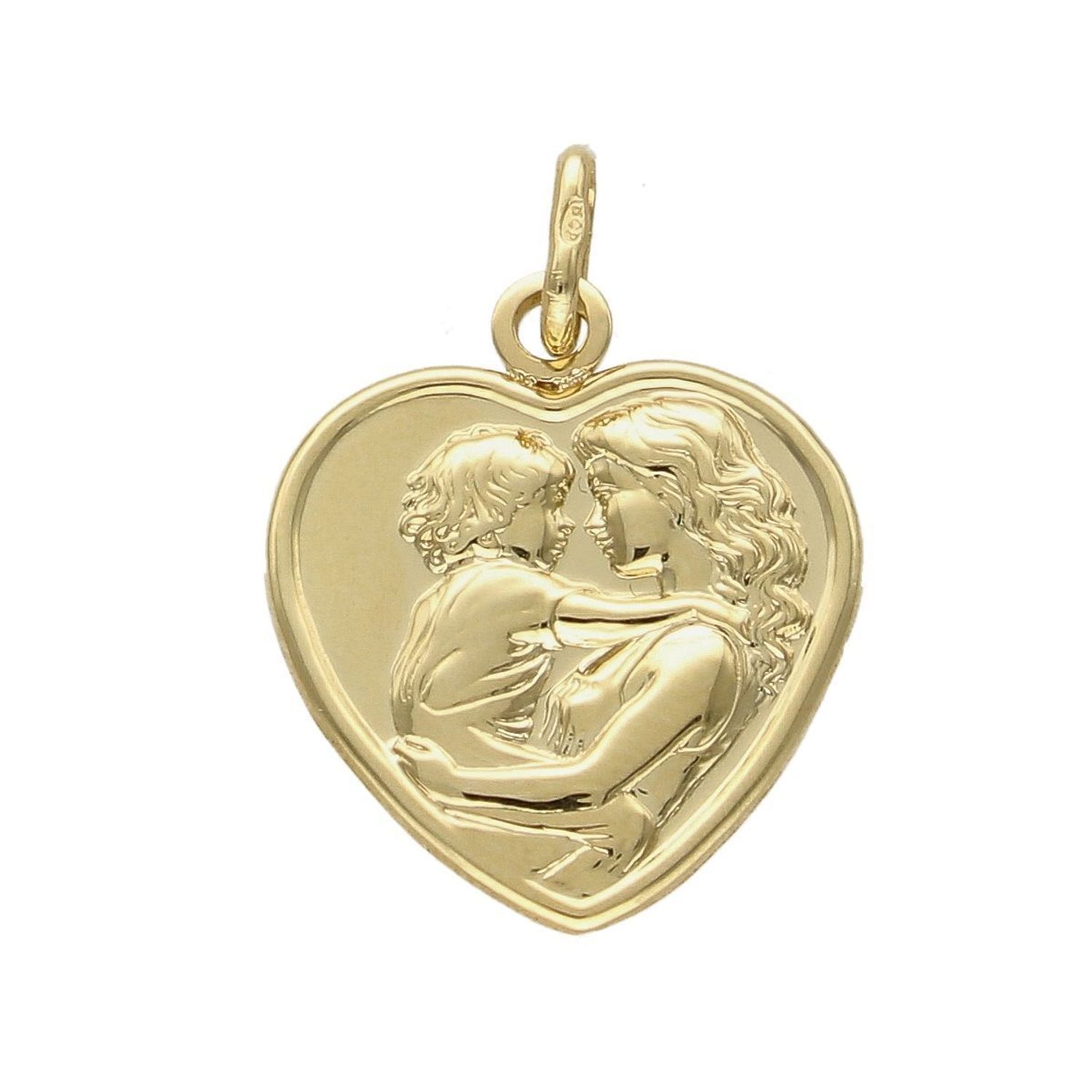 Złota zawieszka Matka z Dzieckiem DIA-ZAW-5347-585.jpg