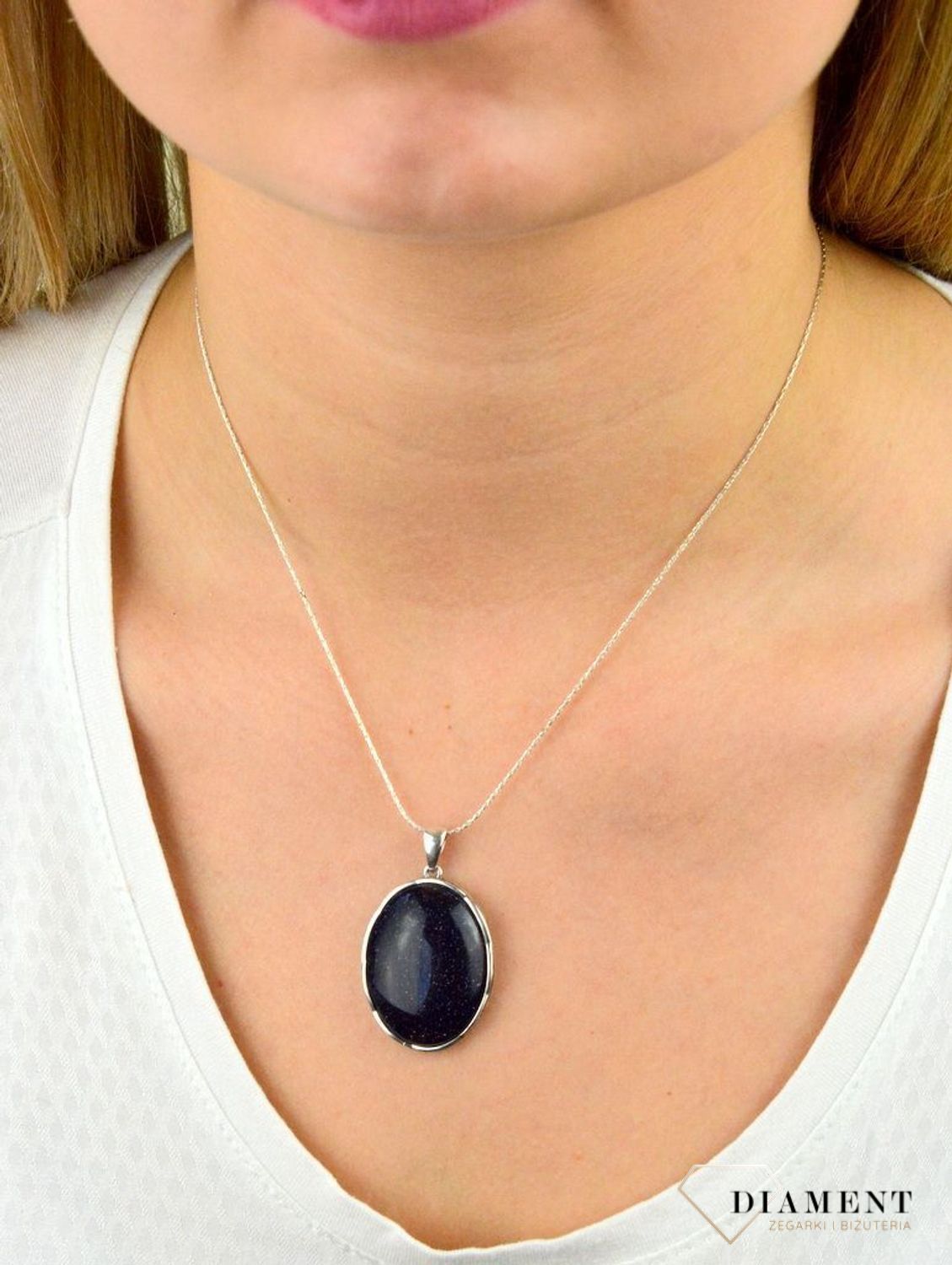 Srebrna zawieszka noc kairu DIA-ZAW-5495-925.jpg