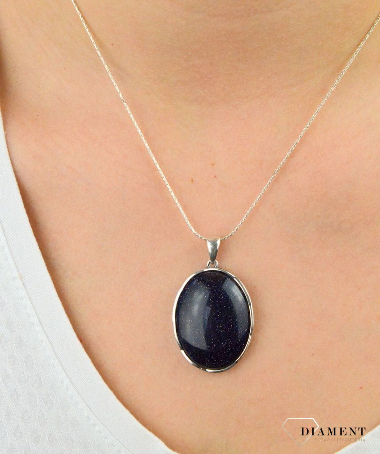 Srebrna zawieszka noc kairu DIA-ZAW-5495-925.jpg