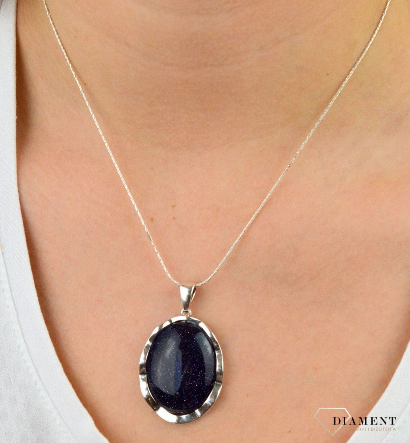 Srebrna zawieszka noc kairu DIA-ZAW-5496-925.jpg