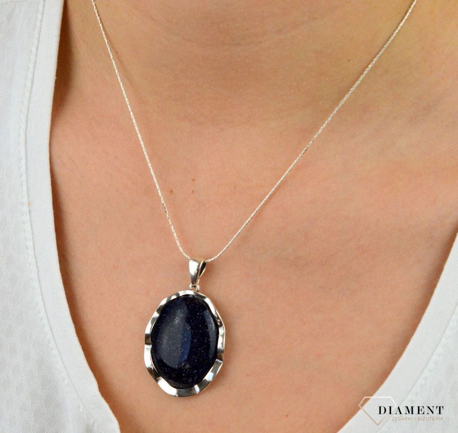 Srebrna zawieszka noc kairu DIA-ZAW-5496-925.jpg