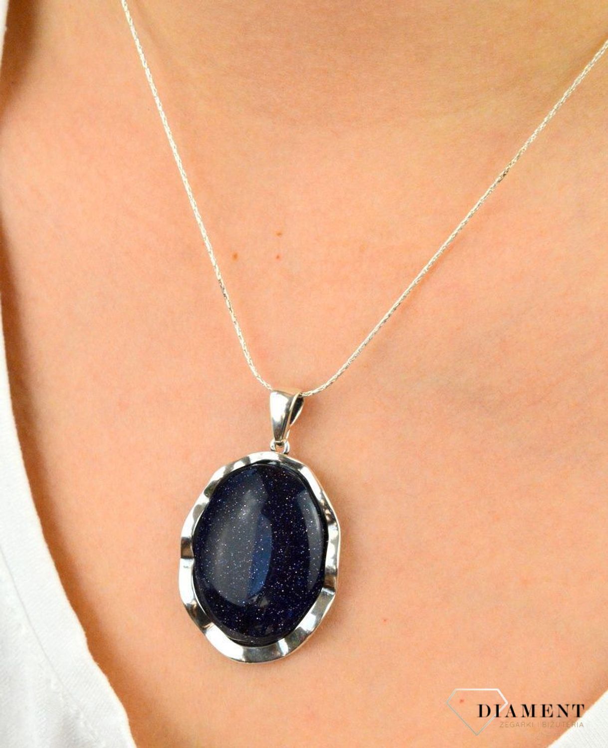 Srebrna zawieszka noc kairu DIA-ZAW-5496-925.jpg