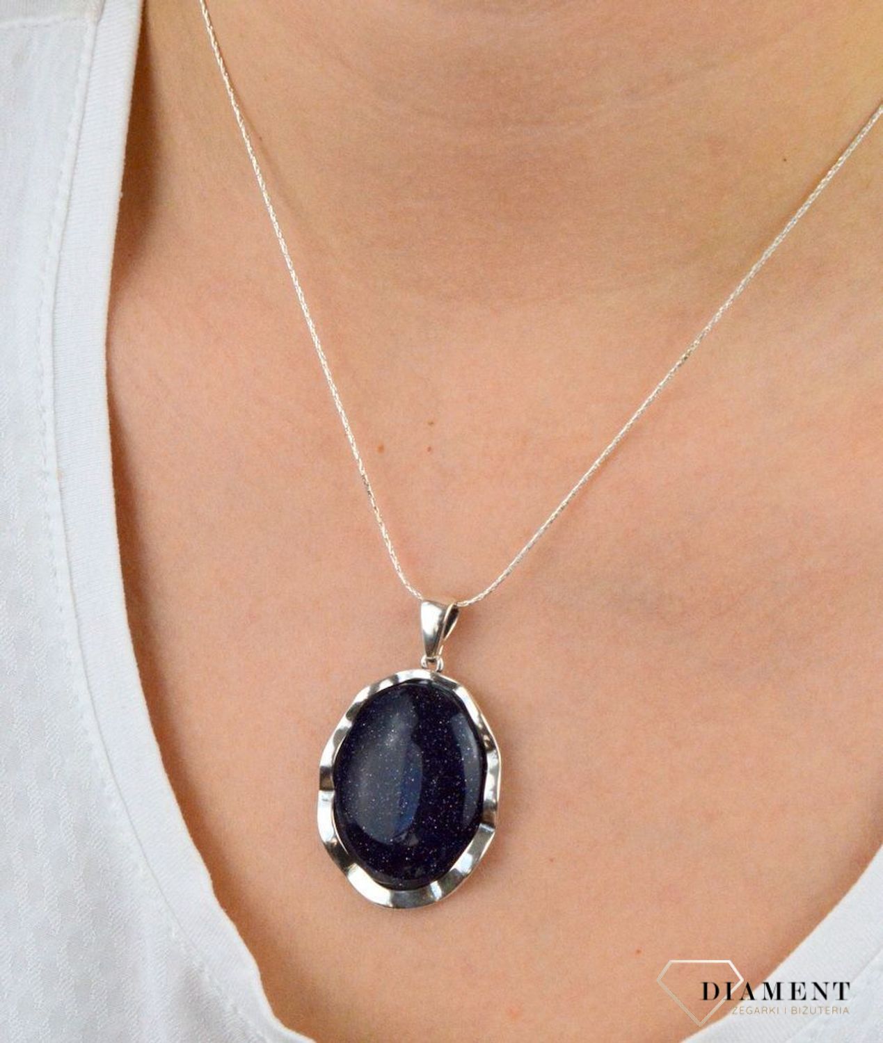 Srebrna zawieszka noc kairu DIA-ZAW-5496-925.jpg