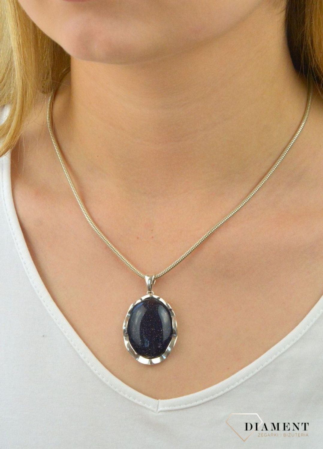 Srebrna zawieszka noc kairu DIA-ZAW-5496-925.jpg