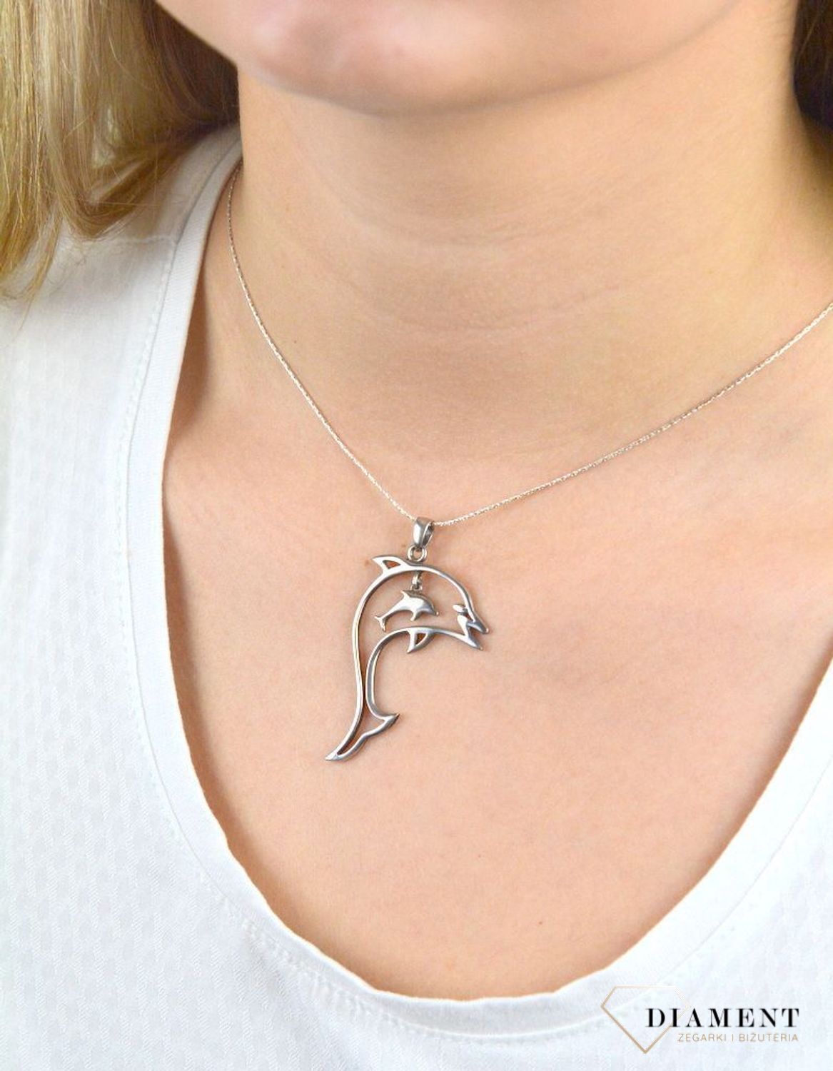 Srebrna zawieszka delfin DIA-ZAW-5536-925.jpg