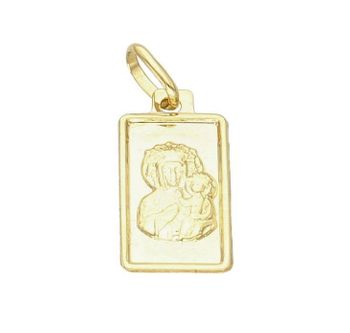 Złota zawieszka 585 medalik z Matka Boska Częstochowska DIA-ZAW-6265-585.Biżuteria sprawdzi się idealnie jako prezent i upamiętnieni.jpg