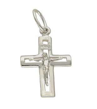 Srebrna zawieszka 925 krzyżyk z Jezusem DIA-ZAW-6341-925. Srebrna zawieszka krzyżyk. Srebrny krzyżyk z Jezusem. Srebrna zawieszka krzyżyk klasyczna. Klasyczna zawieszka krzyżyk. Idealna zawieszka na prezent..jpg