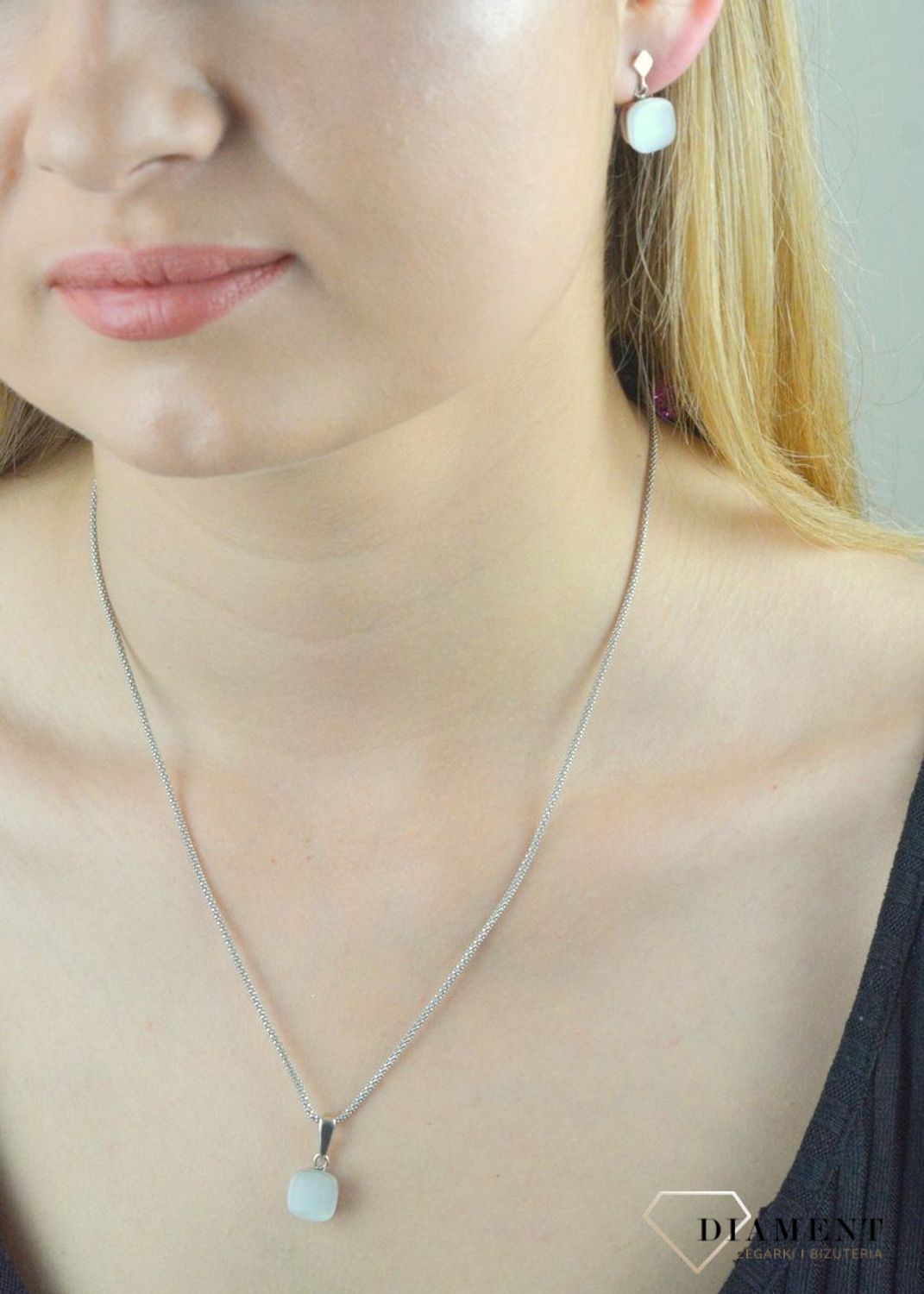 Zawieszka srebrna z uleksytem DIA-ZAW-6375-925. Zawieszka srebrna mleczna. Zawieszka srebrna z ulekystem. Zawieszka srebrna z kamieniem naturalnym. Zawieszka srebrna dams.jpg