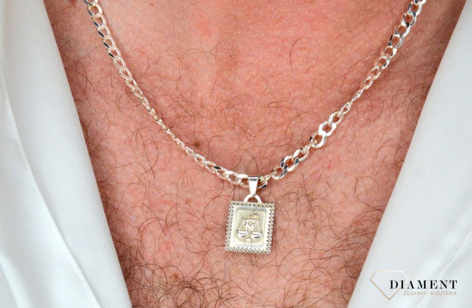 Zawieszka srebrna znak zodiaku Waga DIA-ZAW-6408-925.jpg