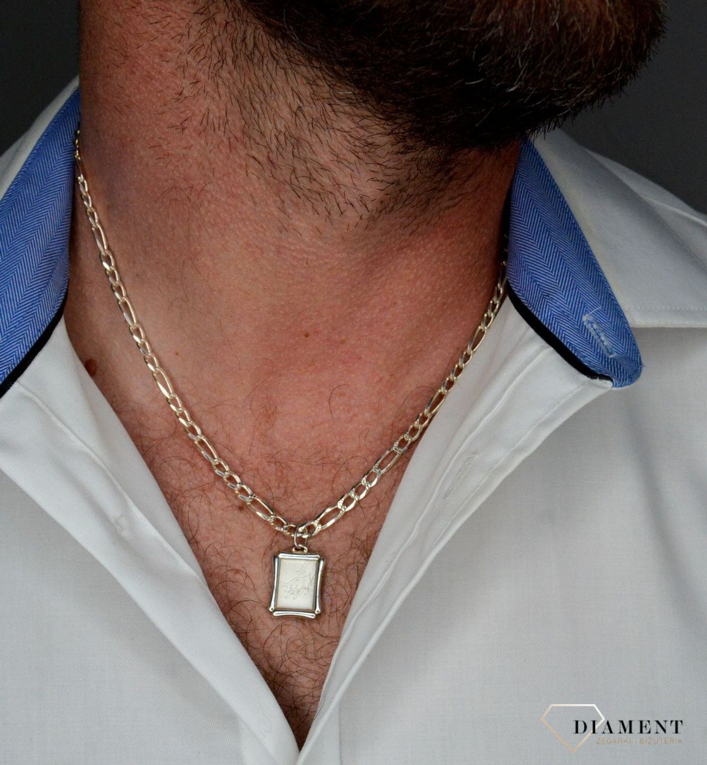 Zawieszka srebrna blaszka znak zodiaku Byk DIA-ZAW-6411-925.jpg