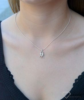 Zawieszka srebrna Znak Zodiaku Bliźnięta DIA-ZAW-6418-925. Zawieszka srebrna znak zodiaku. Zawieszka srebrna Bliźnięta. Zawieszka srebrna damska, męska. Zawieszka srebrna zodiakalna. Zawieszka srebrna znak (1).JPG