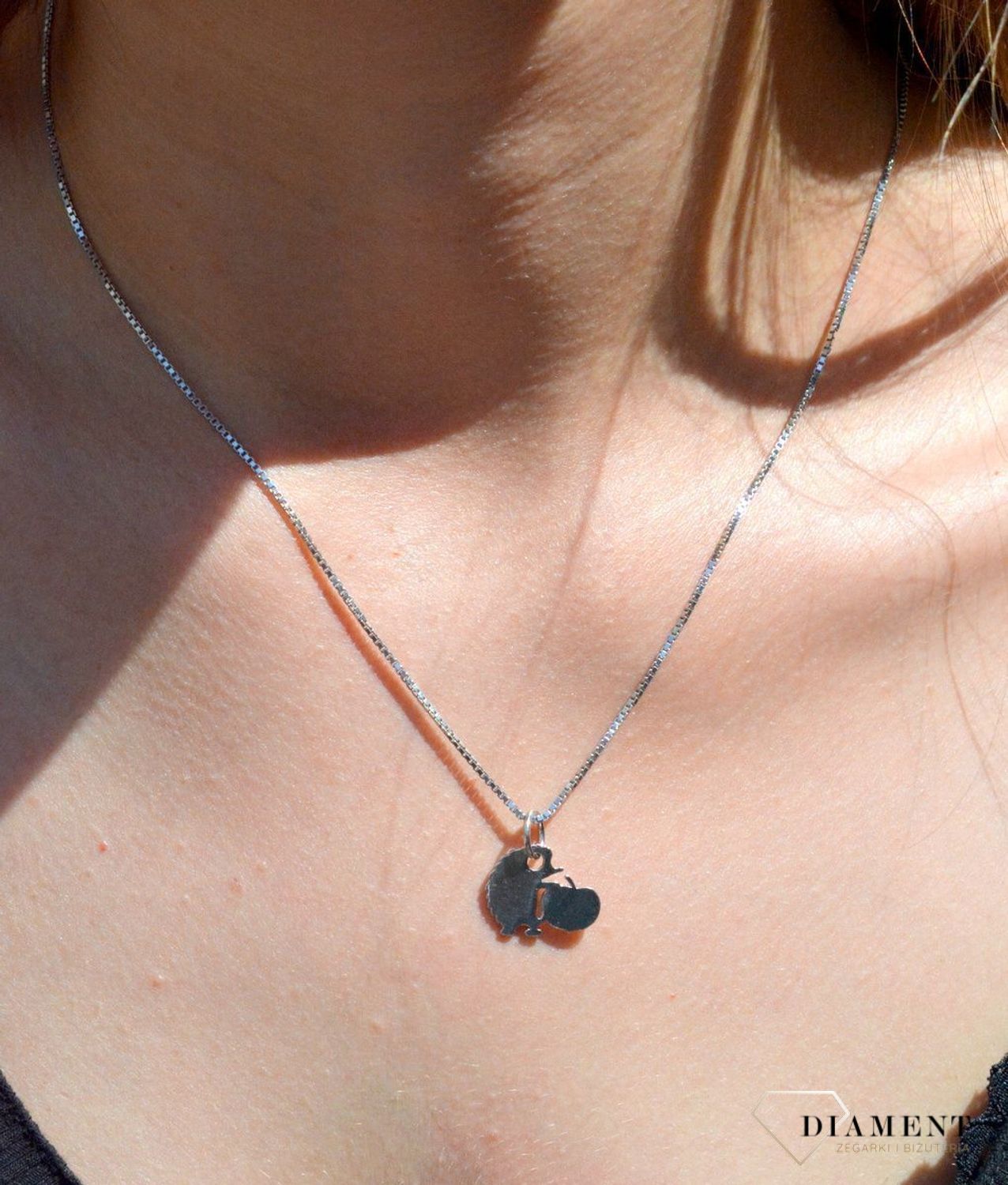 Srebrna zawieszka gładka jeżyk z jabłuszkiem DIA-ZAW-6808-925.  Zawieszka srebrna damska. zawieszka srebrna jeżyk Zawieszka srebrna blaszka. Zawieszka srebrna do każdego łańcuszka. Idealna zawieszka srebrna na prezent. Wisiore.jpg