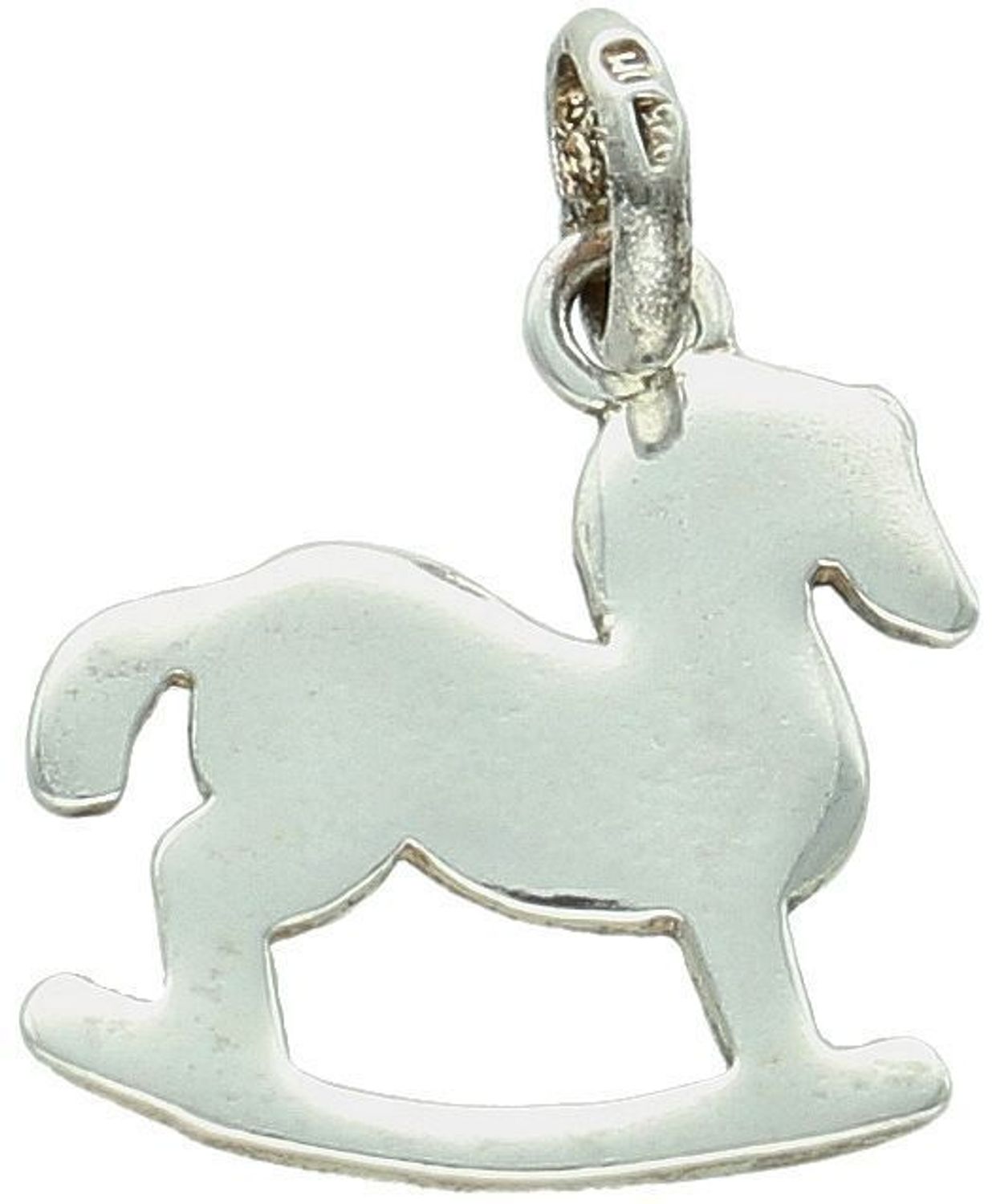 Zawieszka srebrna konik próba 925, DIA-ZAW-6913-925 Zawieszka srebrna w kształcie konika to uroczy dodatek, który łączy w sobie symbolikę wolności, siły 1.jpg