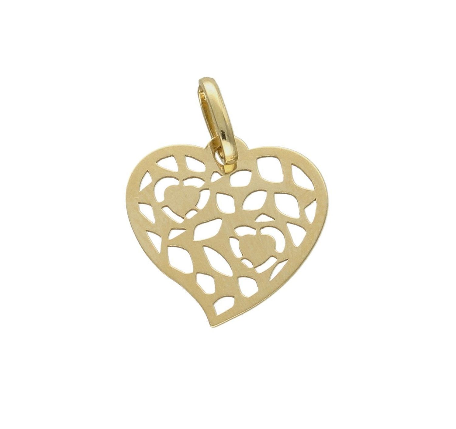 Złota zawieszka 585 ażurowe serce DIA-ZAW-8075-585. Piękny, złoty wisiorek o ciekawym wzorze z motywem serca wykonana z żółtego 14-karatowego złota z wysokiej próby 585. Ta zawieszka będzie idealną ozdobą zarówno codziennych s.jpg