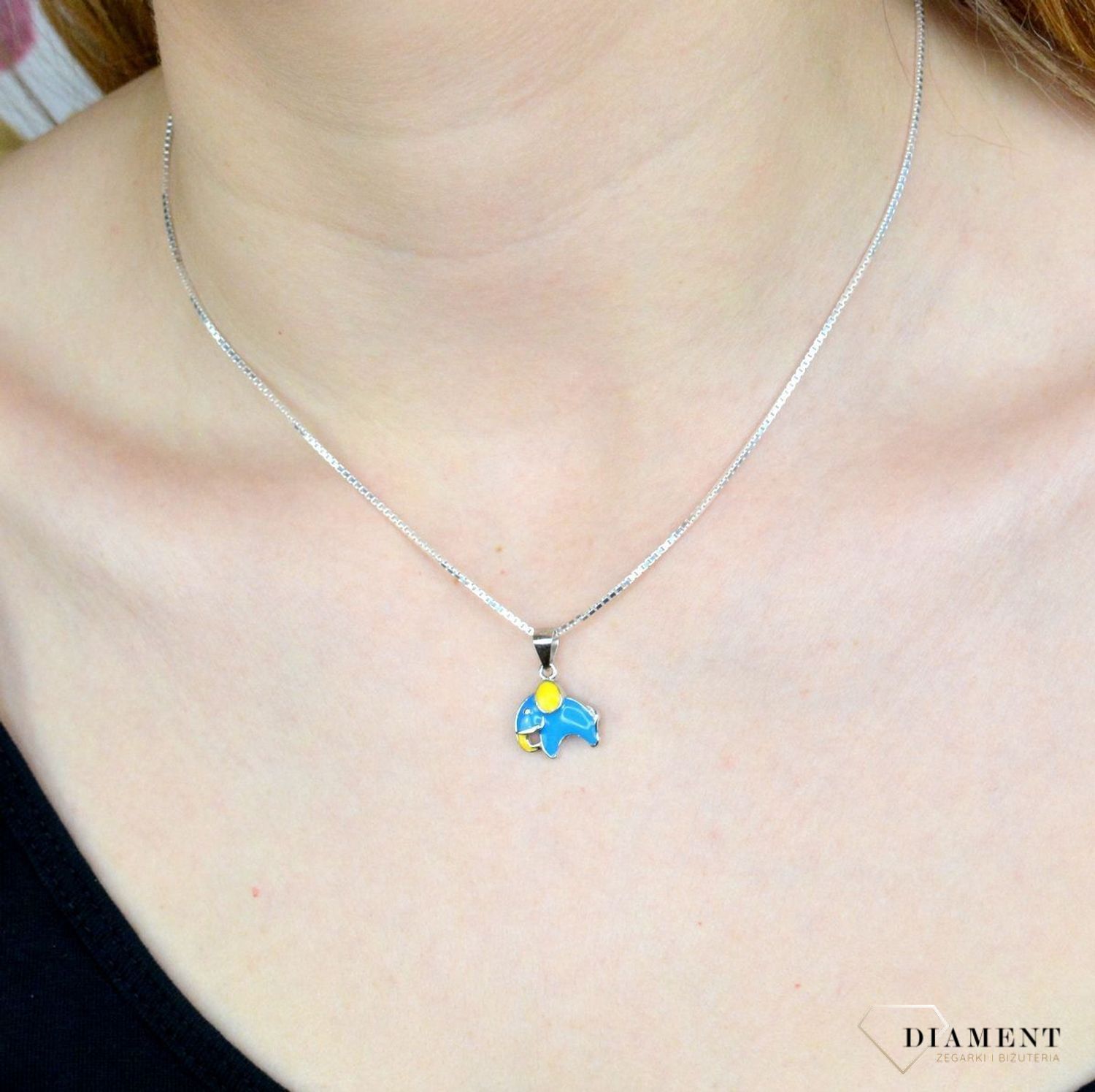 Zawieszka dziecięca   Błękitny słonik  DIA-ZAW-8685-925.jpg