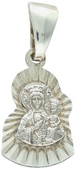 Srebrny medalik z wizerunkiem Matki Boskiej – próba 925, model DIA-ZAW-8710-925. Waga 1,20 g, długość 2,2 cm. Klasyczna, duchowa biżuteria – idealna na prezent.1.jpg