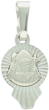 Medalik srebrny próby 925 z wizerunkiem Jana Pawła II. Lekki, o długości 2,2 cm – model DIA-ZAW-8711-925. Duchowa pamiątka i symbol wiary – idealny na prezent religijny.1.jpg
