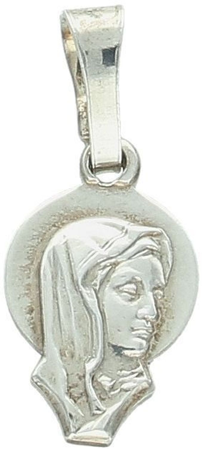 Delikatny medalik z Matką Boską wykonany ze srebra próby 925. Lekki i elegancki – idealny na prezent religijny. Sprawdź model DIA-ZAW-8713-925.2.jpg