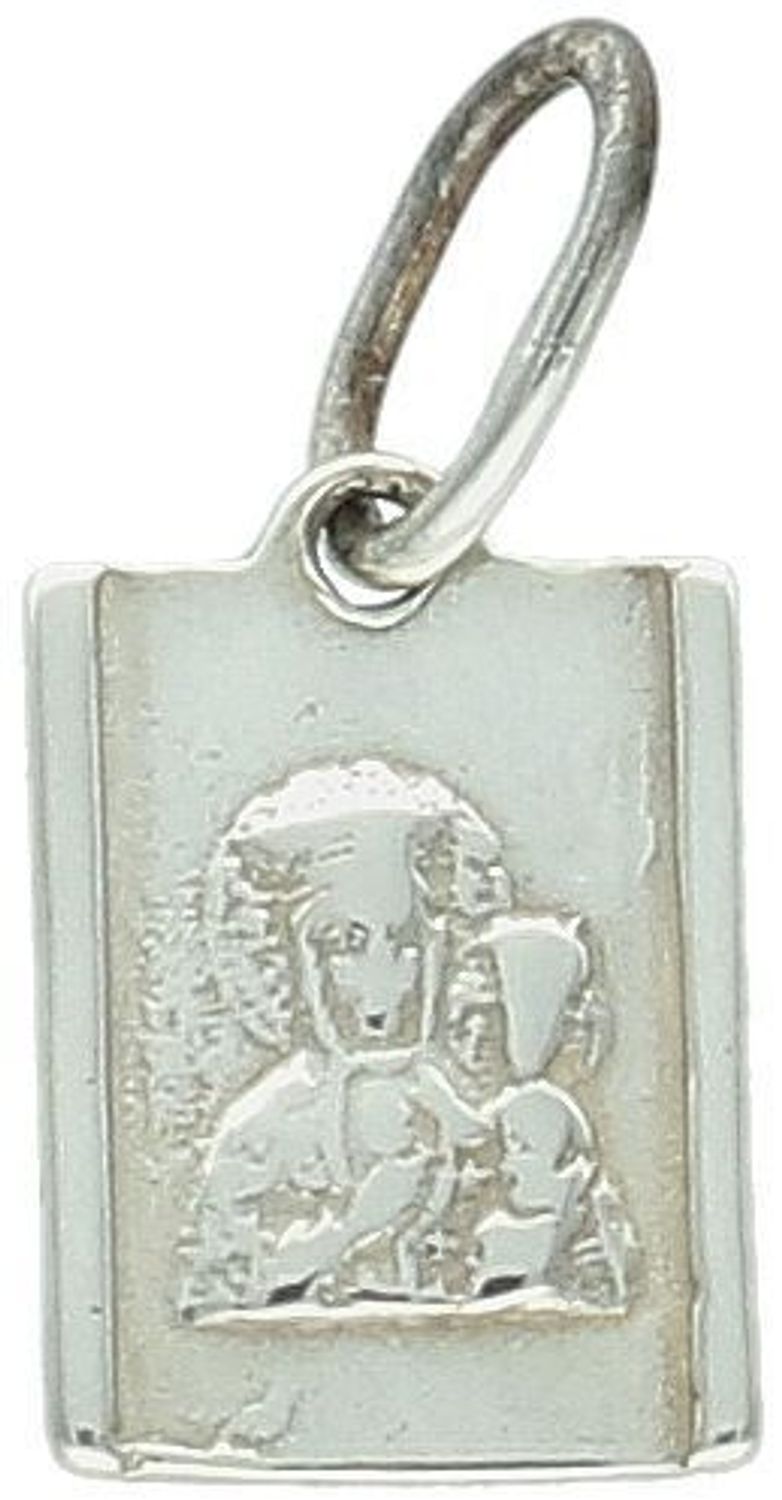 Zawieszka srebrna z wizerunkiem Matki Boskiej i Dzieciątka. Model DIA-ZAW-8714-925, próba 925, 1,21 g. Piękny, duchowy symbol – idealny prezent na każdą okazję.1.jpg