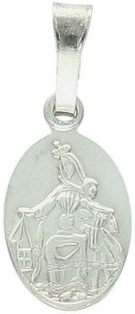 Medalik srebrny Szkaplerz wykonany ze srebra próby 925. Zawieszka o wymiarach 2,0 cm długości i 9 mm szerokości, waga 1,20 g. Piękny symbol duchowości i ochrony.2.jpg