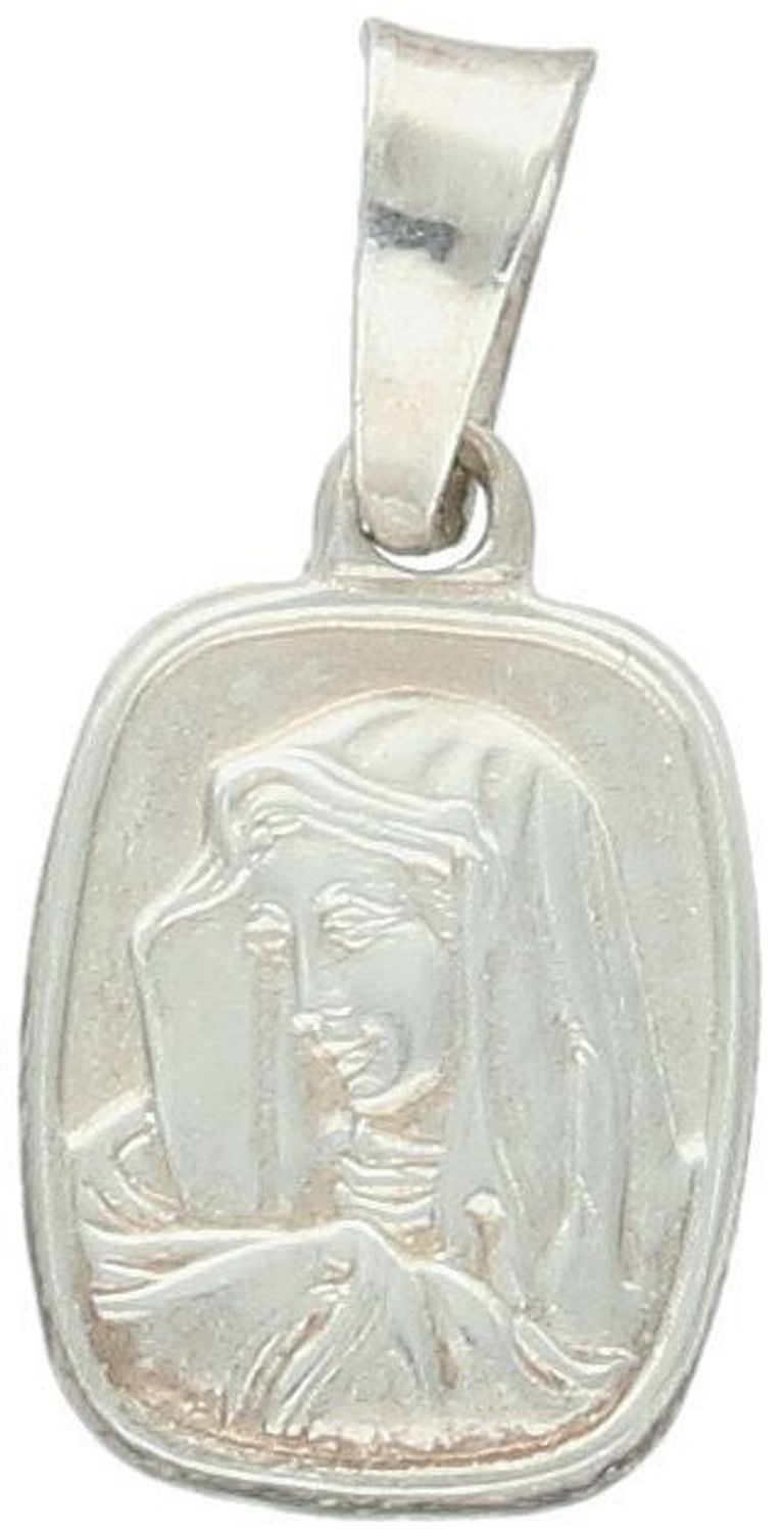 Medalik srebrny próba 925, Matka Boska DIA-ZAW-8729-925 Delikatny medalik z wizerunkiem Matki Boskiej to piękny symbol wiary, opieki i duchowej obecności1.jpg