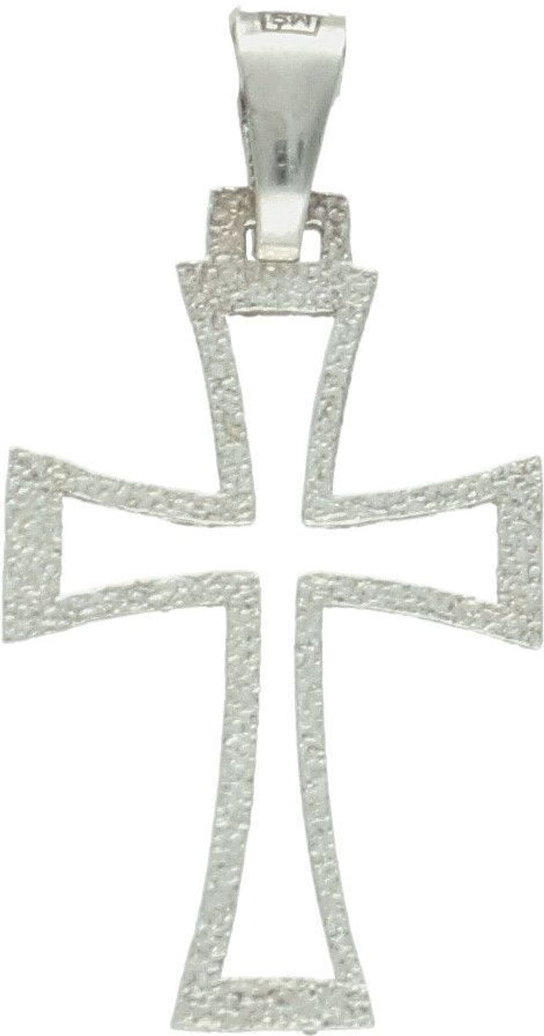 Srebrna zawieszka 925 Krzyż grawerowany DIA-ZAW-8775-925.jpg