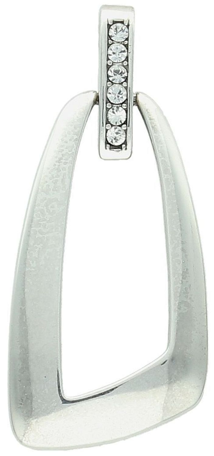 Srebrna zawieszka damska próba 925 w geometrycznym kształcie, zdobiona cyrkoniami, długość 3,2 cm, szerokość 1,6 cm. Elegancka biżuteria z subtelnym blaskiem.1.jpg