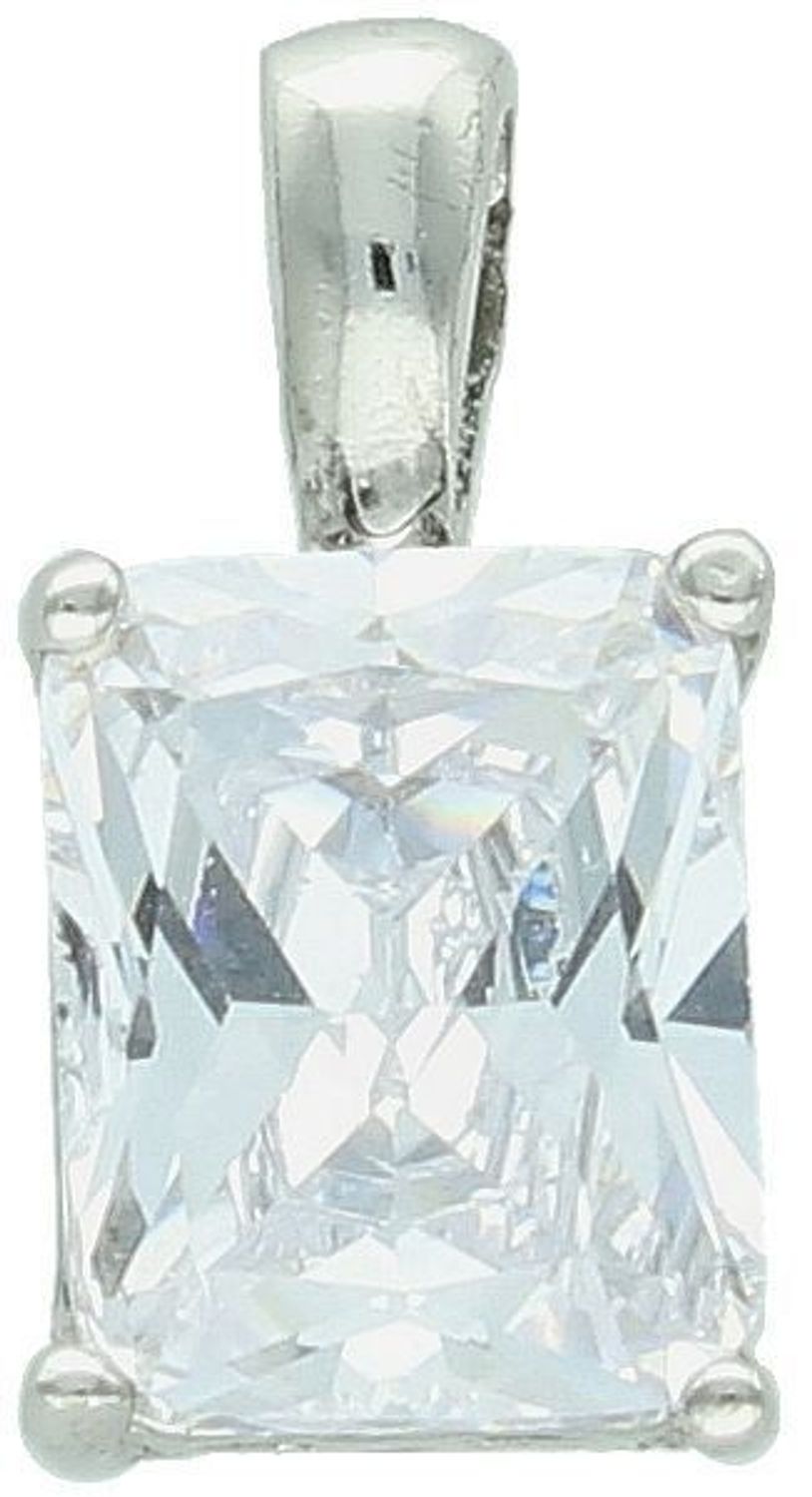 Zawieszka cyrkonia prostokąt próba 925, DIA-ZAW-9398-925.jpg