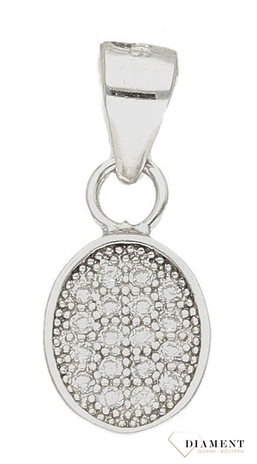 Zawieszka srebrna owal z cyrkoniami DIA-ZAW-9411-925cv.jpg