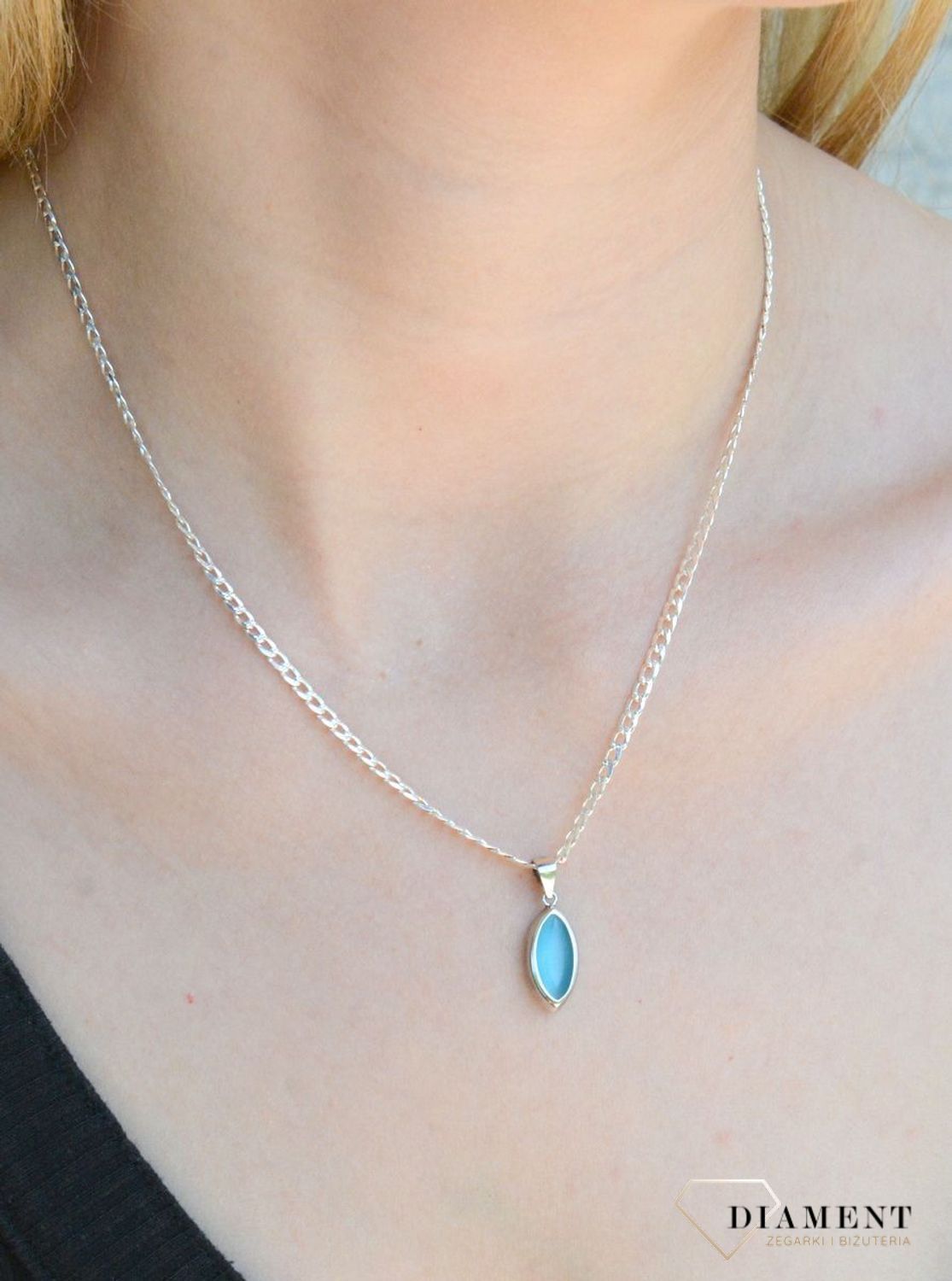 Srebrna zawieszka z turkusową cyrkonią DIA-ZAW-9427-925dd.jpg