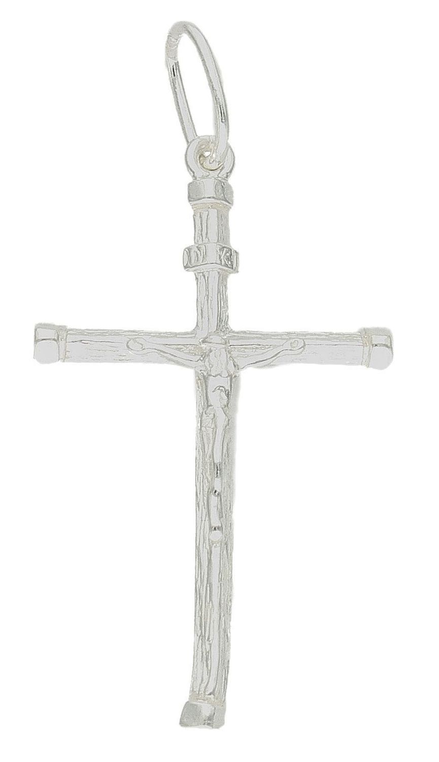 Srebrna zawieszka krzyżyk z wizerunkiem Jezusa DIA-ZAW-9636-925. Srebrna zawieszka. Srebrna zawieszka krzyżyk. Srebrny krzyż z Jezusem. Krzyżyk srebrny idealny na prezent..jpg