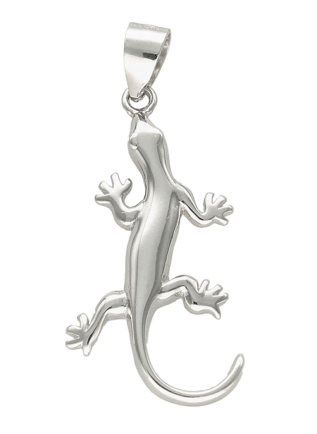 Srebrna zawieszka damska gładka jaszczurka DIA-ZAW-9687-925. Srebrna zawieszka damska. Srebrna zawieszka jaszczurka. Srebrna zawieszka idealna na prezent. Zawieszka wisiorek do łańcuszka..jpg