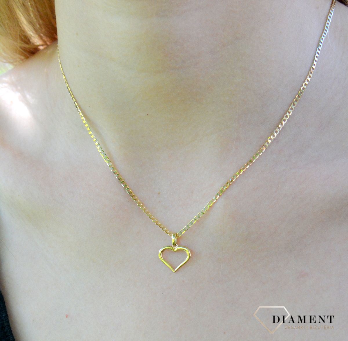 Zawieszka złota 585 delikatne serce DIA-ZAW-9776-585.jpg
