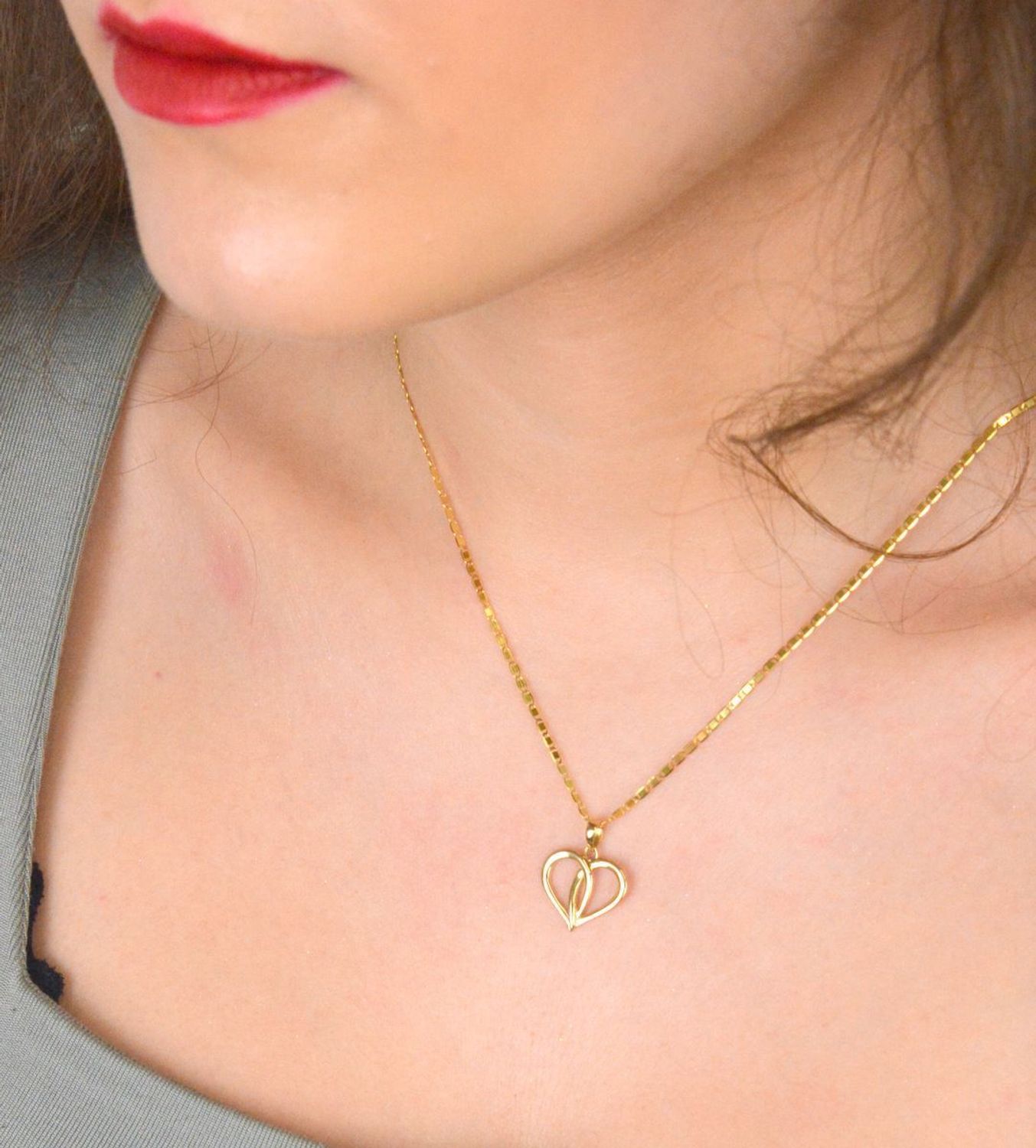 Złota zawieszka 585 plecione serce DIA-ZAW-9778-585.g.jpg