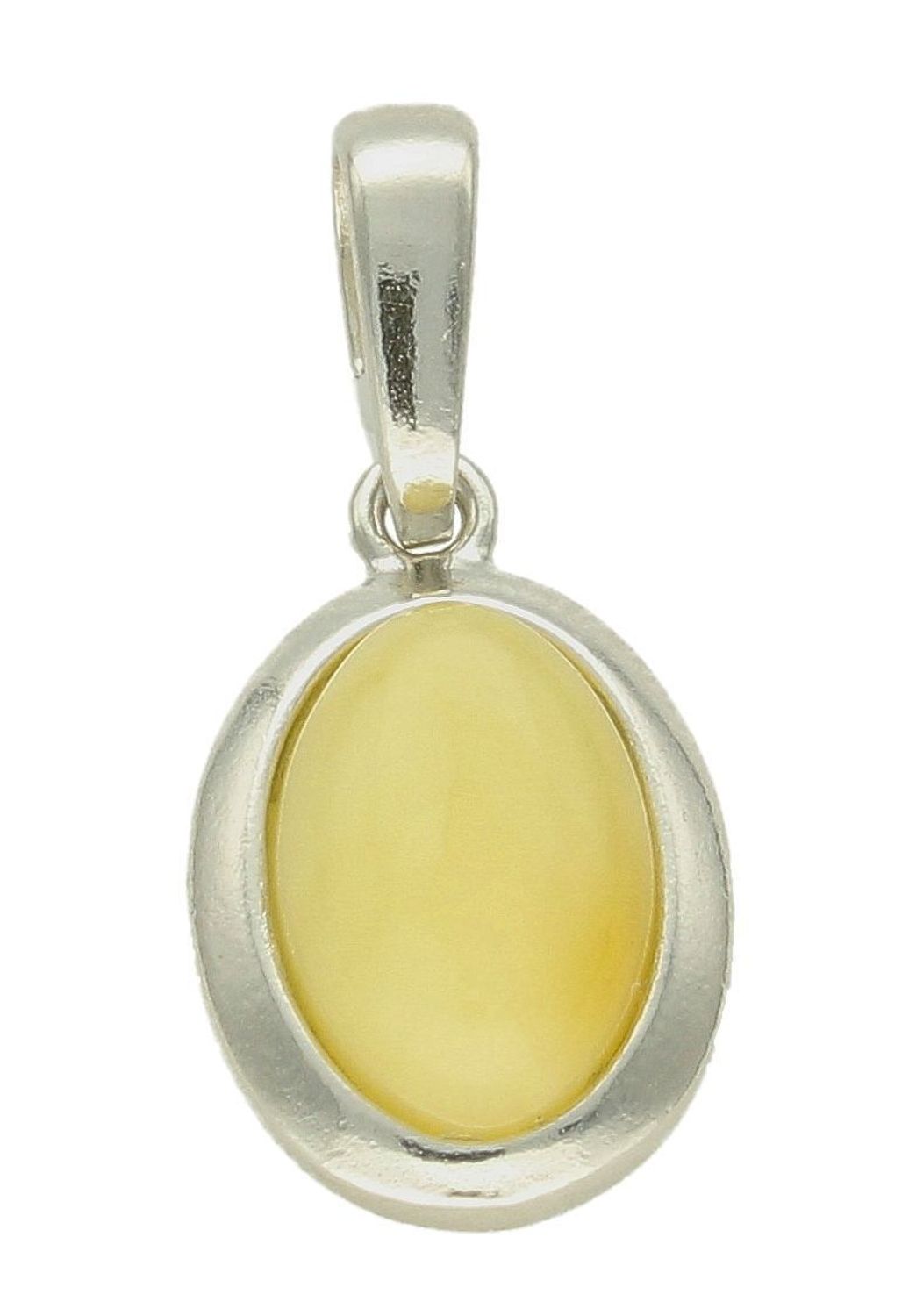 Srebrna zawieszka damska z owalnym mlecznym bursztynem DIA-ZAW-9899-925. Srebrna zawieszka damska. Srebrna zawieszka z kamieniem naturalnym. Srebrna zawieszka z bursztynem. Zawieszka srebrna z bursztynem na prezent..jpg