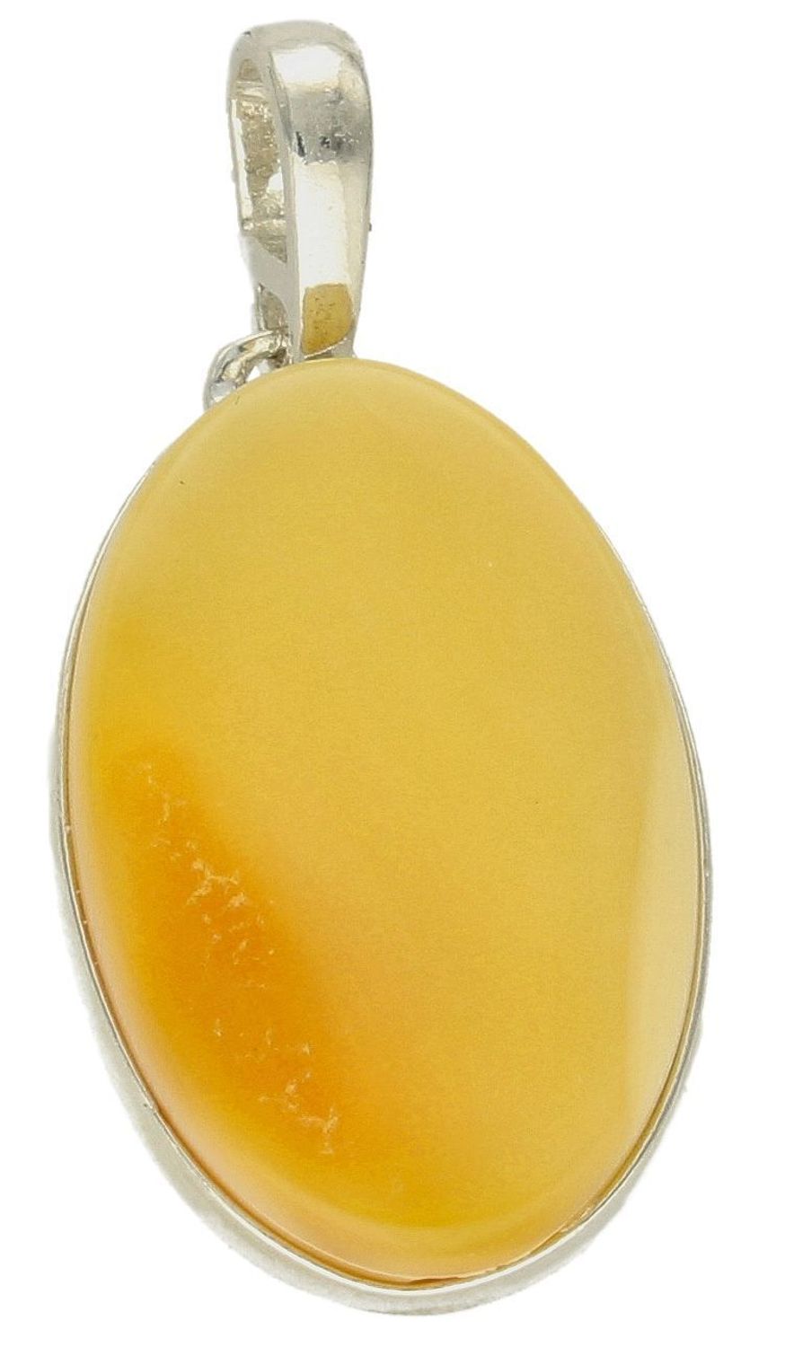 Srebrna zawieszka damska z cieniowanym bursztynem o owalnym kształcie DIA-ZAW-9904-925. Srebrna zawieszka damska. Srebrna zawieszka idealna na prezent. Zawieszka damska z kamieniem. Zawieszka srebrna damska z bursztynem bałtyc.jpg