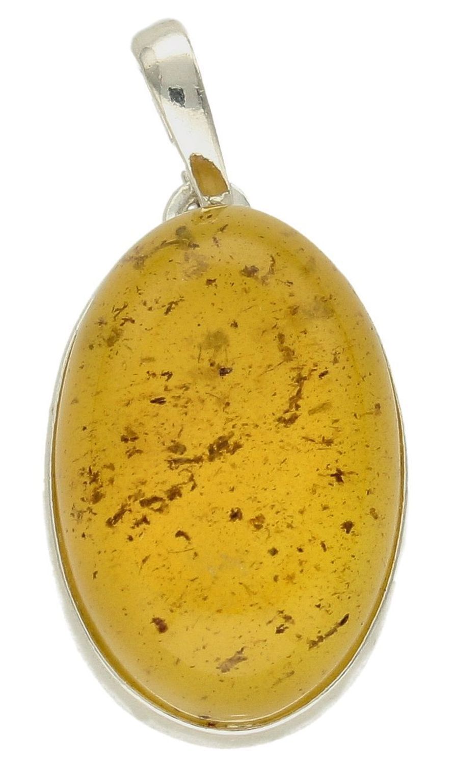 Srebrna zawieszka damska z piaskowym bursztynem o owalnym kształcie DIA-ZAW-9906-925. Srebrna zawieszka damska. Srebrna zawieszka idealna na prezent. Zawieszka damska z kamieniem. Zawieszka srebrna damska z bursztynem bałtycki.jpg