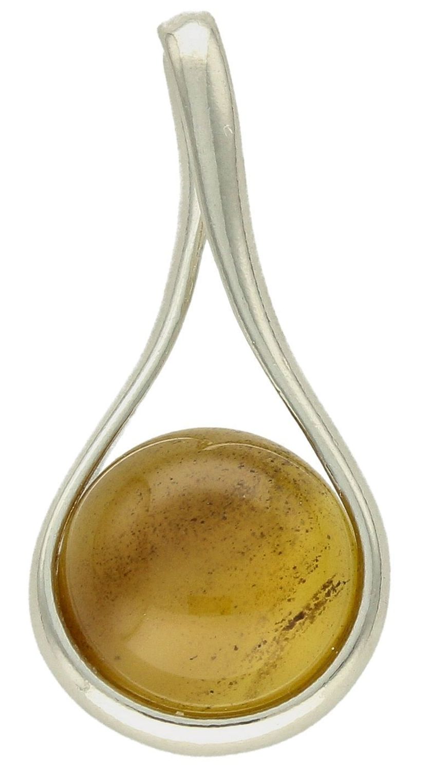 Srebrna zawieszka łezka z piaskowym bursztynem DIA-ZAW-9908-925. Srebrna zawieszka damska. Srebrna zawieszka idealna na prezent. Zawieszka damska z kamieniem. Zawieszka srebrna damska z bursztynem bałtyckim..jpg