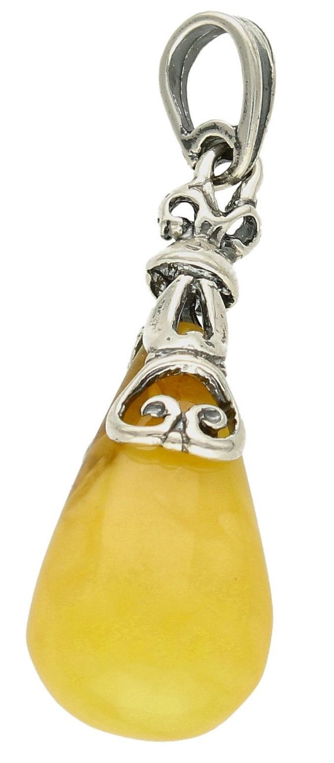 Srebrna zawieszka damska z mlecznym bursztynem bałtyckim DIA-ZAW-9921-925. Srebrna zawieszka damska. Srebrna zawieszka idealna na prezent. Zawieszka damska z kamieniem. Zawieszka srebrna damska z bursztynem bałtyckim..jpg